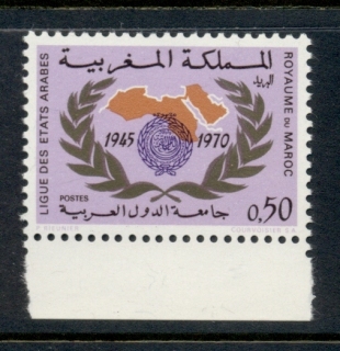 Morocco 1970 Arab League