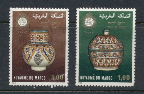 Morocco 1978 Week of the Blind, vases