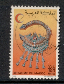 Morocco 1977 Red Cresceny Society