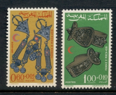 Morocco 1967 Red Crescent, Jewelry