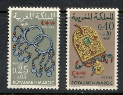 Morocco 1969 Red Crescent, Jewelry