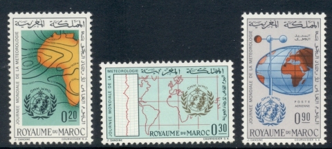 Morocco 1964 World Meterological Day