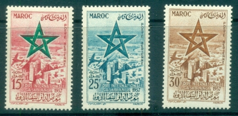 Morocco 1957 Intl.Fair Casablanca