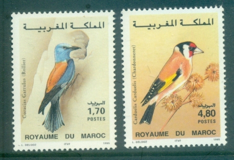 Morocco 1995-Birds-MUH