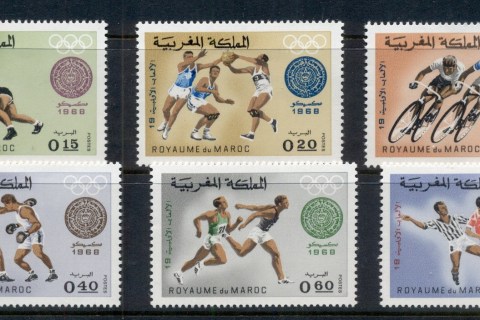 Morocco 1968 Summer Olympics Mexico City