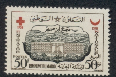 Morocco 1959 Red Cross