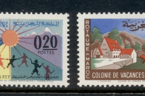Morocco 1964 vacation Camps for Children
