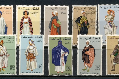 Morocco 1968-74 Regional Costumes