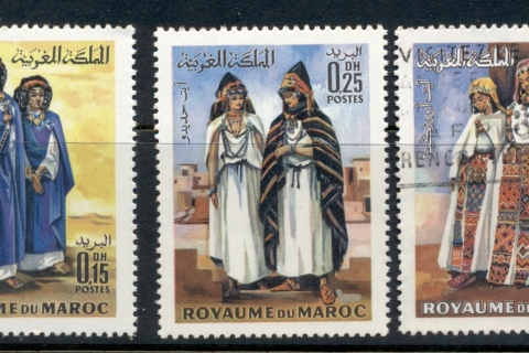 Morocco 1969 Women in Costumes
