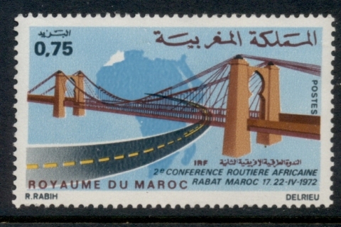 Morocco 1972 African Road Conference