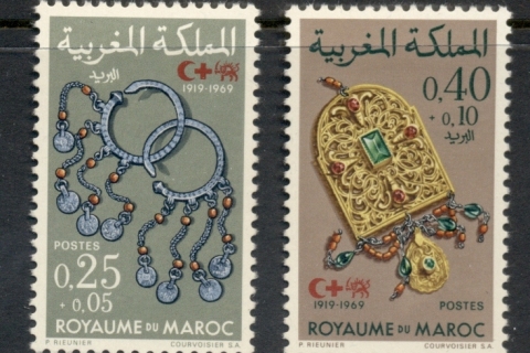 Morocco 1969 Red Crescent, Jewelry