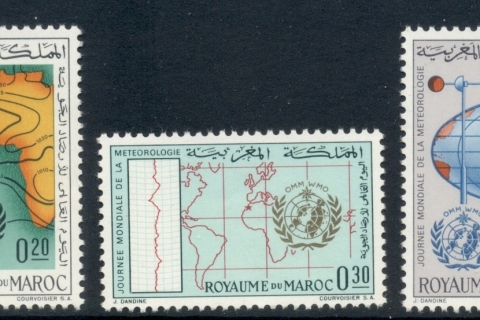 Morocco 1964 World Meterological Day