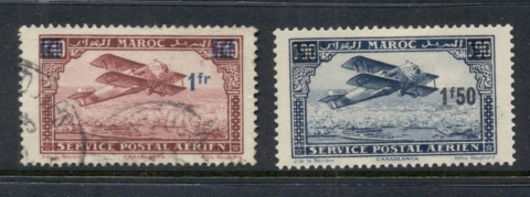 French Morocco 1931 Airmail Surch