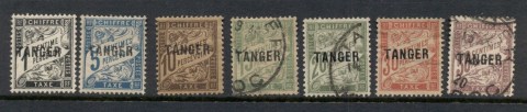 French Morocco 1918 Postage Dues Opt Tanger Asst