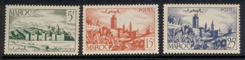 French Morocco 1949 Walled City