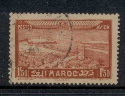 French Morocco 1933 Air Mail 1.50f