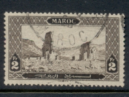 French Morocco 1917 Pictorials 2fr