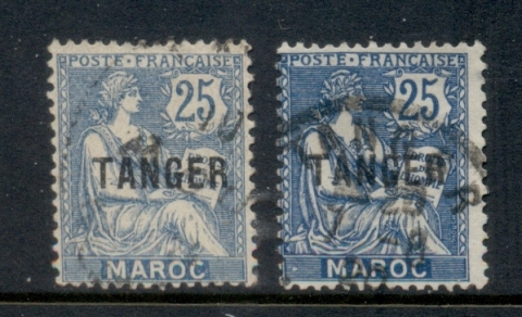 French Morocco 1918-24 Tangier Opts. 25c