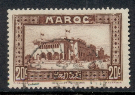 French Morocco 1933-34 Pictorials 20c