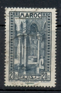 French Morocco 1933-34 Pictorials 20fr