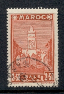 French Morocco 1939-42 Pictorials 2.50 fr scarlet