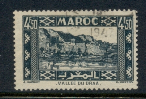 French Morocco 1939-42 Pictorials 4.50fr