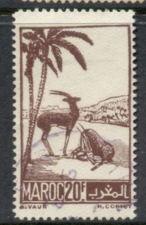 French Morocco 1945-47 Pictorials 20fr