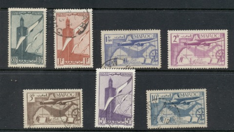 French Morocco 1939-40 Air mail Pictorials