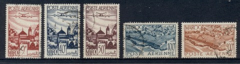 French Morocco 1947-48 Air Mail Pictorials