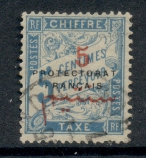 French Morocco 1915-17 Postage Due 5c on 5c blue