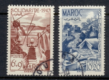 French Morocco 1948 Franco-Moroccan Solidarity