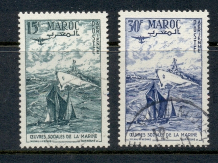 French Morocco 1954 Marine Rescue