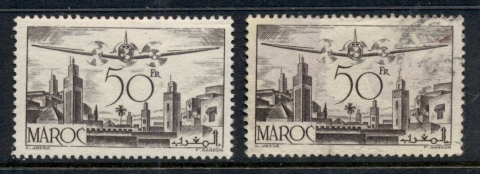 French Morocco 1945 Airmail