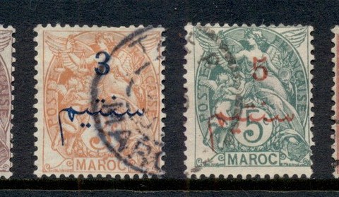 French Morocco 1911-17 Asst