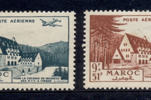 French Morocco 1948 Moroccan PTT Employees