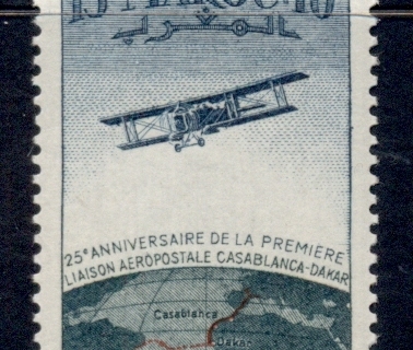 French Morocco 1950 Stamp Day
