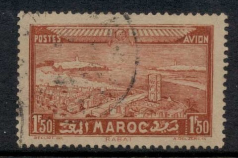 French Morocco 1933 Air Mail 1.50f