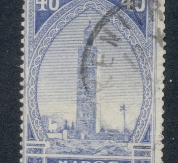 French Morocco 1917 Pictorials 40c