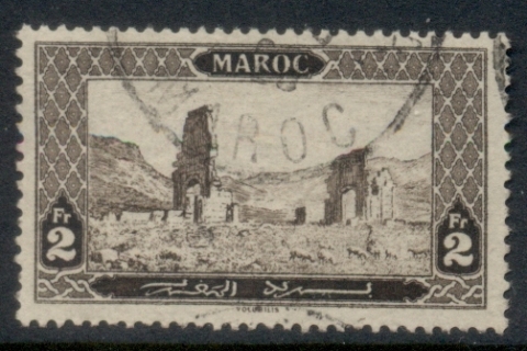 French Morocco 1917 Pictorials 2fr