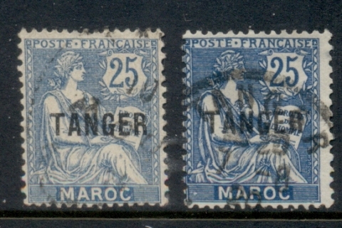 French Morocco 1918-24 Tangier Opts. 25c