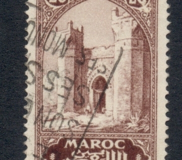 French Morocco 1923-27 Pictorials 20c red brown