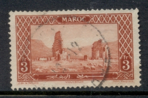French Morocco 1923-27 Pictorials 3fr