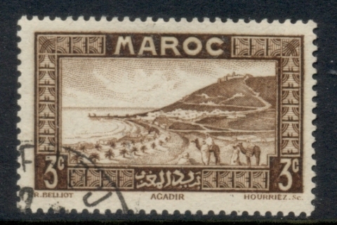 French Morocco 1933-34 Pictorials 3c