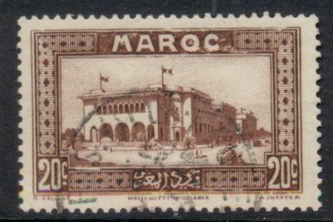 French Morocco 1933-34 Pictorials 20c