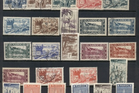 French Morocco 1939-42 Pictorials