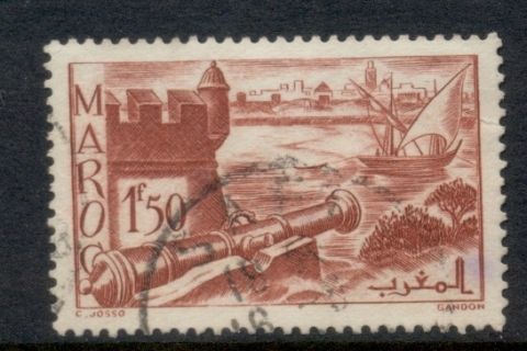 French Morocco 1939-42 Pictorials 1.50fr copper red