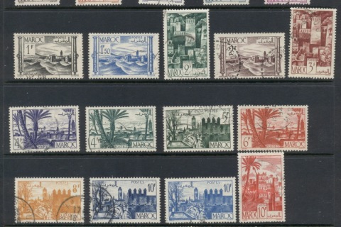 French Morocco 1947-49 Pictorials