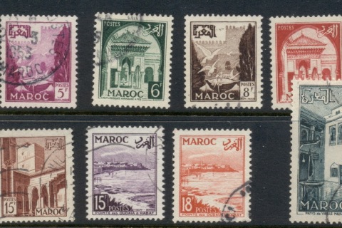 French Morocco 1951-53 Pictorials