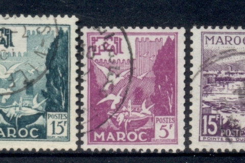 French Morocco 1954 Pictorials