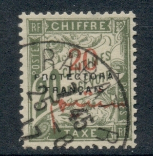 French Morocco 1915-17 Postage Due 20c on 20c